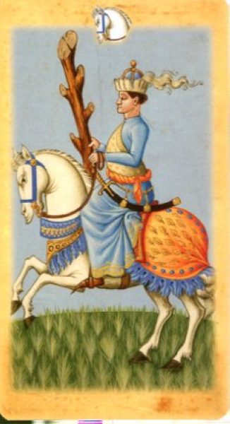 Medieval Tarot. Средневековое Таро %% Рыцарь мечей