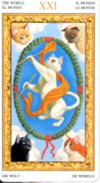 Tarot of White Cats. Таро Белых Кошек (мини) %% иллюстрация 22