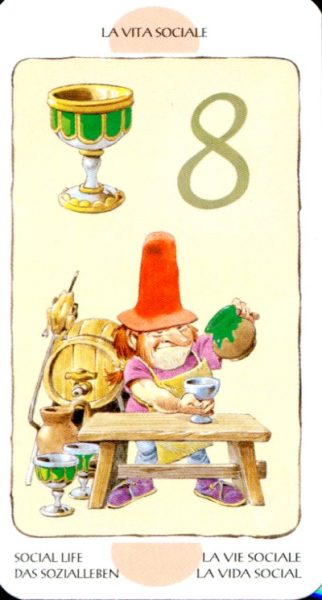 Tarot of the Gnomes. Таро Гномов (мини) %% VII Колесница