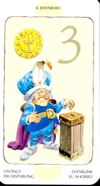 Tarot of the Gnomes. Таро Гномов (мини) %% XVI Башня