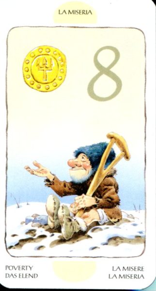 Tarot of the Gnomes. Таро Гномов (мини) %% XXI Мир