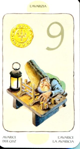 Tarot of the Gnomes. Таро Гномов (мини) %% Туз чаш