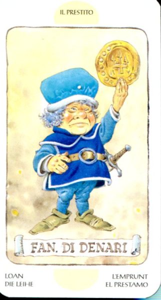 Tarot of the Gnomes. Таро Гномов (мини) %% 3 чаш