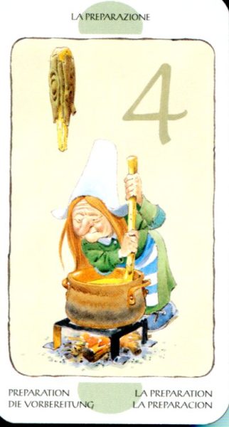 Tarot of the Gnomes. Таро Гномов (мини) %% 10 чаш