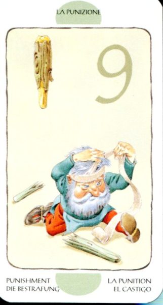 Tarot of the Gnomes. Таро Гномов (мини) %% Туз жезлов