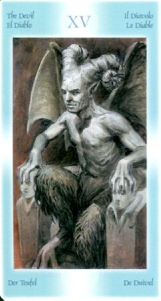 Таро Ангелов Хранителей (Tarot of the angels) %% XV Дьявол