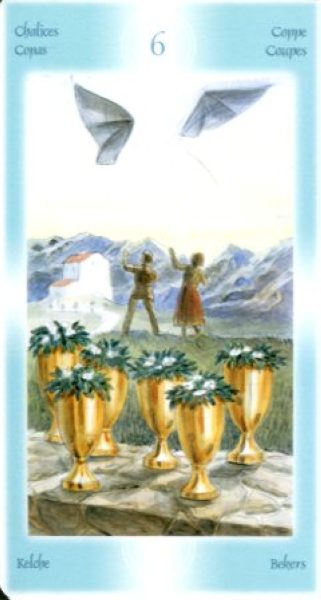 Таро Ангелов Хранителей (Tarot of the angels) %% 6 чаш