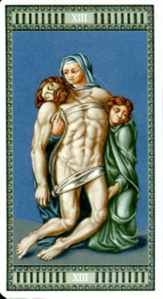 Таро «Микеланджело» (Michelangelo Tarot) %% XIV Умеренность