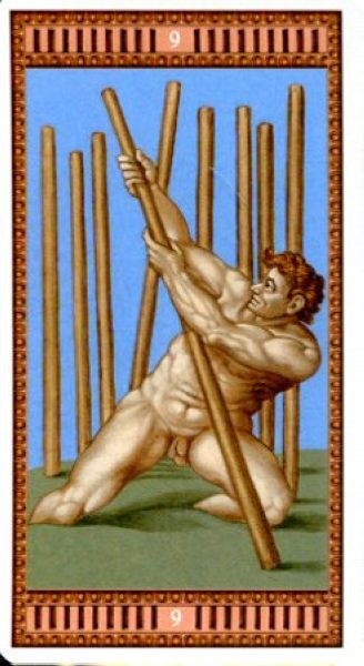 Таро «Микеланджело» (Michelangelo Tarot) %% 10 мечей