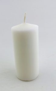 Белая гадальная свеча