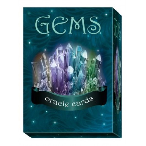 Gems oracle cards. Оракул Драгоценных Камней %% обложка 1