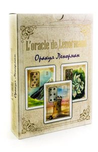 Гадальные карты «Оракул Ленорман Золотые цветы. Oracle Lenormand» (колода с книгой-инструкцией для гадания)