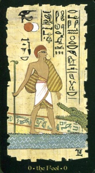 Egyptian Tarot. Египетское Таро (Старшие Арканы) %% 0 Шут