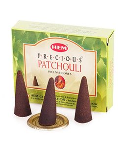 Благовония HEM Драгоценный Пачули (Precious Patchouli) 10 конусов