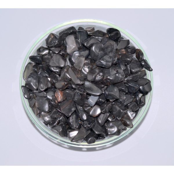 Обсидиан, натуральный камень (фасовка - 300 гр.) %% иллюстрация 1