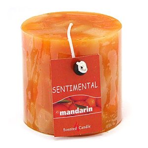 Мандарин, свеча Sentimental