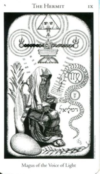 The Hermetic Tarot. Герметик таро %% IX Отшельник