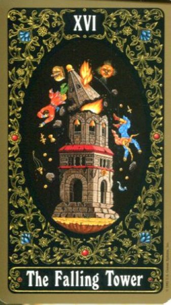 Russian Tarot of St. Petersburg. Русское Таро Санкт-Петербурга %% XVI Башня