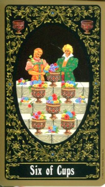 Russian Tarot of St. Petersburg. Русское Таро Санкт-Петербурга %% 9 мечей