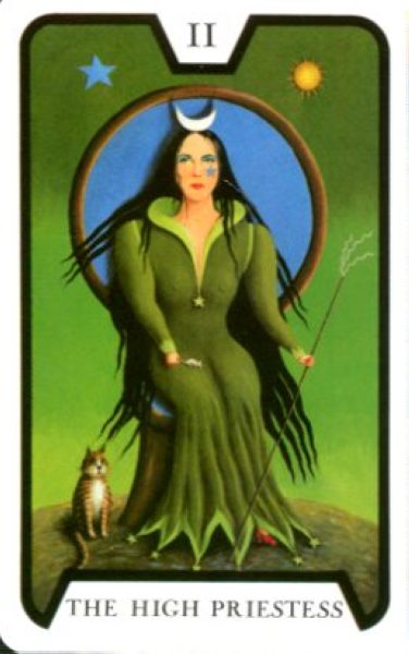 Tarot of the Witches. Таро Ведьм %% II Жрица