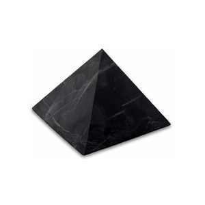 Пирамида из шунгита неполированная, 4 см