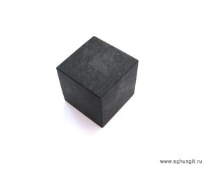 Куб из шунгита неполированный 9 см