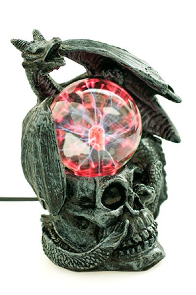 Светильник-плазма Дракон электрический, пластик, стекло %% иллюстрация 1
