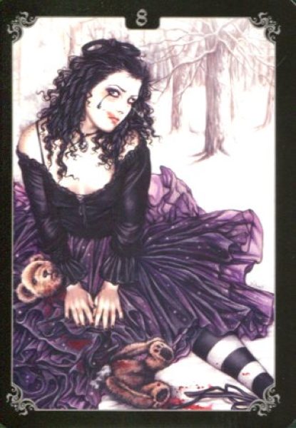 Victoria Frances Gothic Oracle Cards. Готический Оракул Виктория Фрэнсис %% VII Колесница