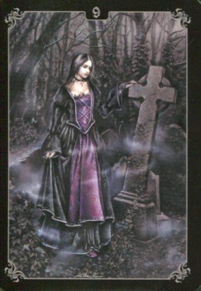 Victoria Frances Gothic Oracle Cards. Готический Оракул Виктория Фрэнсис %% VIII Сила