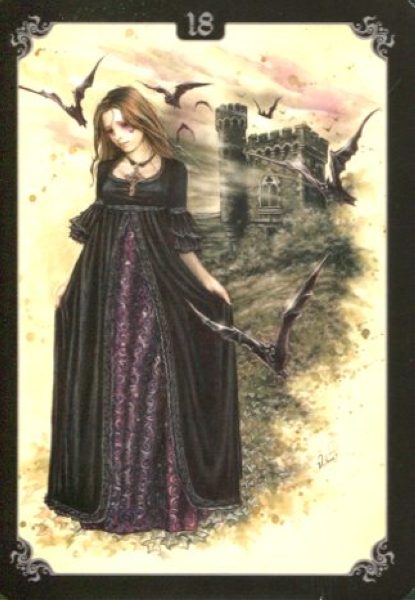 Victoria Frances Gothic Oracle Cards. Готический Оракул Виктория Фрэнсис %% XVII Звезда