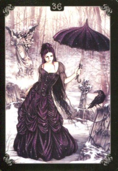 Victoria Frances Gothic Oracle Cards. Готический Оракул Виктория Фрэнсис %% Король чаш