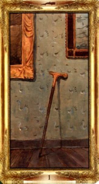 Impressionist Tarot (Таро Импрессионистов) %% Туз мечей