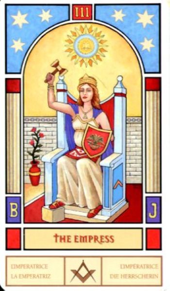 Масонское таро (MasoniC Tarot) %% III Императрица