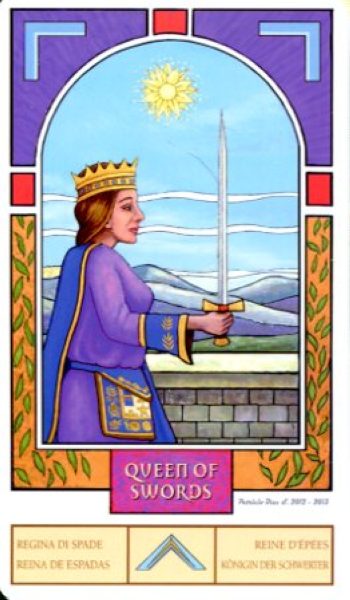 Масонское таро (MasoniC Tarot) %% Королева пентаклей