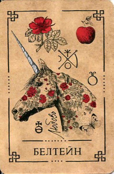 Викканский Оракул Теней. Заклинания Луны, Ритуалы Солнца брошюра + 48 карт в подарочной упаковке %% 4