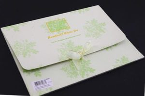 Ароматические салфетки в бумажном конверте. Бамбук и белый чай