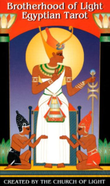 Египетское Таро Братство Света Brotherhood of Light Egyptian Tarot %% обложка 1