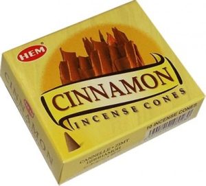 Благовония HEM Корица (Cinnamon) 10 конусов