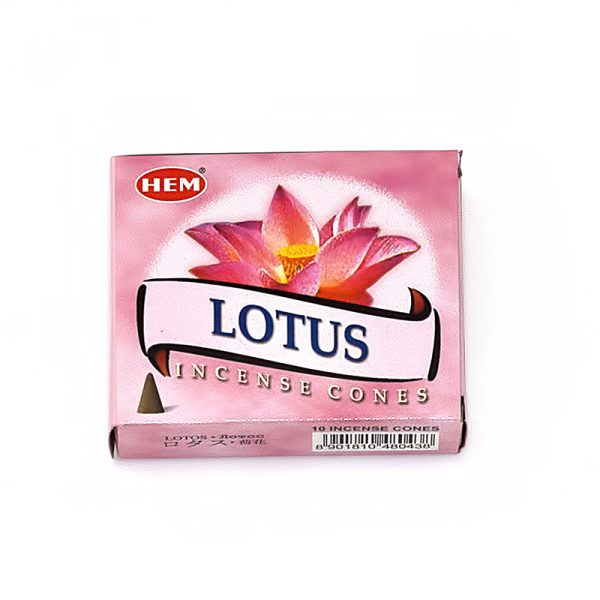 Благовония HEM Лотос (Lotus) 10 конусов %% иллюстрация 1