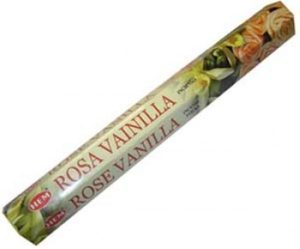 Благовония HEM Ваниль Роза (Vanilla Rose) шестигранник 20 шт