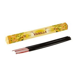 Благовония SARATHI Ваниль (Vanilla) шестигранник 20 палочек