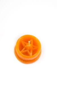 Свеча-таблетка Оранжевая от Magic-kniga