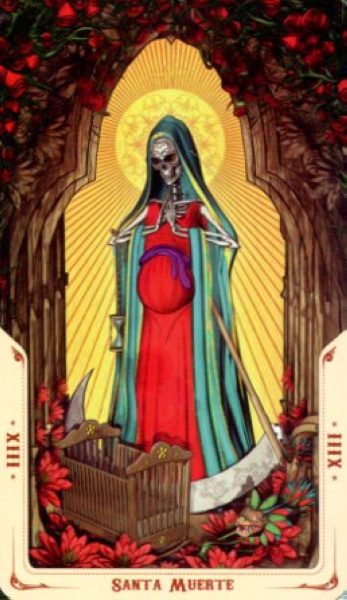 Tarot de la Santa Muerte. Таро Святой Смерти %% XIII Смерть