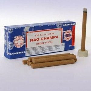 

Благовония Satya безосновные Наг Чампа (Nag Champa, Dhoop Stick), плоская пачка 10 шт