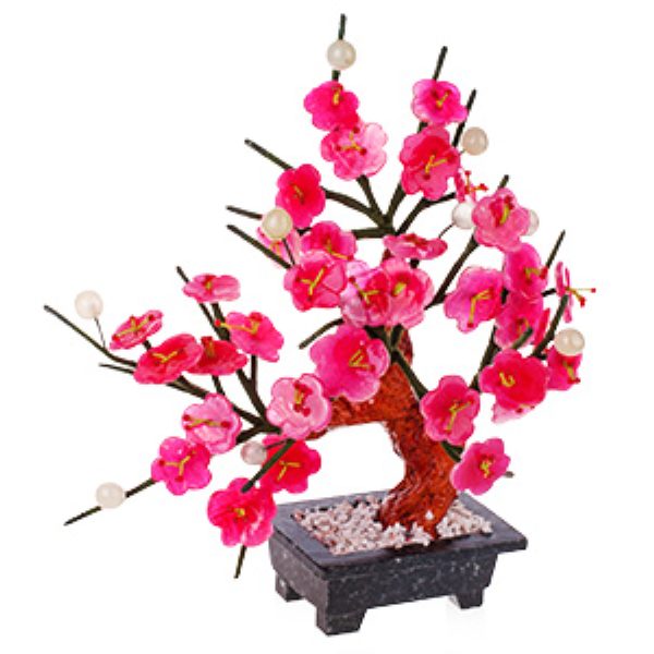 Сакура 22. Китайское дерево счастья. Сакура фен шуй. Статуэтка маленькая Сакура. Тибетское дерево счастья фото цветение.