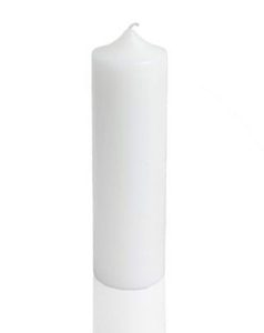 Свеча алтарная белая 15 см