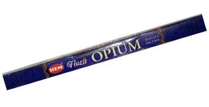 Благовония HEM FLORA MASALA Опиум (Opium) четырехгранник 8 шт