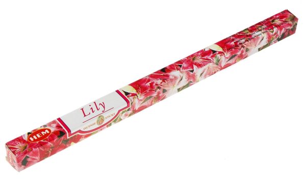Благовония HEM Драгоценная Лилия (Precious Lily) четырехгранник 8 шт %% обложка 1