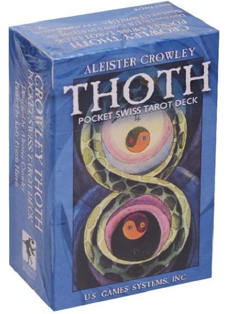 Thoth Tarot. Таро Тота Алистера Кроули (карманный размер) %% обложка 1