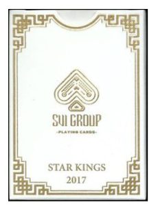 Карты игральные сувенирные Star Kings белые от Magic-kniga
